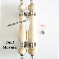 Handle pintu marmer batu alam 33cm - Gagang Pintu Rumah stainless pegangan pintu rumah marmer