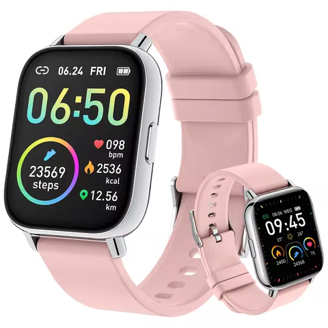 Jxrev Smart Watch, Fitness Tracker Watch for Men Women, 1.69'' Touch Smartwatch Fitness Watch with U