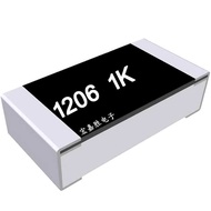 1206 Chip Resistor 1K Precision ±5% Taiwan Production Resistor 1206W4J0102T5E