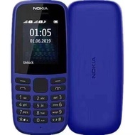 Nokia 105 (2023) 2G Dual Sim Original Nokia Feature Phone / Nokia 105 (2019) with dual-SIM card slot