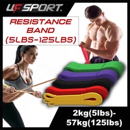 2kg(5lbs)-57kg(125lbs) Resistance Band Elastic Band for Gym Natural latex band Fitness Exercise Yoga