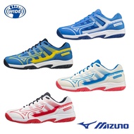 MIZUNO Badminton Gate Sky Plus 2 รองเท้า แบดมินตัน หน้ากว้าง มิตซูโน่ แท้ น้ำเงิน 71GA224006