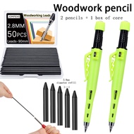 55mm Extended Nose Tip Version, Professional 2.8mm Deep Hole Marking Pen Set, with Built-in Sharpene