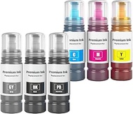 552 T552 Ink Bottles Compatible for ET-8500 ET-8550 Printer T552020 T552120 T552220 T552320 T552420 