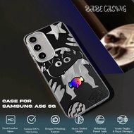CASE SAMSUNG A56 5G CASING HANDPHONE SAMSUNG A56 5G FEATHER LASER PREMIUM MATTE - MOTIF DEADFOOLCASE