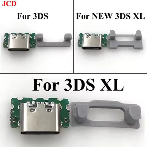 1 piece 2 in 1 USB-C USB Type-C Charging Port For Nintendo 3DS New 3DS XL LL