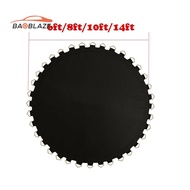 [Baoblaze] 6ft/8ft/10ft/12ft Round Trampoline Mat Replacement with Ring Durable Jumping Pad