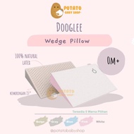 Dooglee Wedge Pillow - Baby latex Pillow/anti gumoh Tilt Pillow