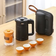Electric Kettle Tea Set SAST Hotel Cup 600 Small Travel Portable One Pot Four Office Handy Making ml