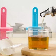 Cooking oil brush with container - oil brush - oil brush - cake brush - multi-purpose BBQ brush