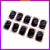 [Tachiuwa2] 10 Pieces Bicycle Tyre Tube Puncture Glueless Repair Kit Cycle Patches