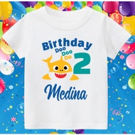 BAJU BIRTHDAY CARTOON CUSTOM KANAK-KANAK DAN DEWASA