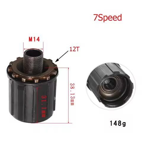 MTB Bike Speed Freehub Body For Shimano RM30/RM40/RM60 Steel Bicycle Hub Body Cycling Mountain Bike