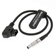 Alvin's Cables D-Tap to 0B 2 Pin Male Power Cable for Teradek SmallHD Z-CAM DJI-Ronin 45cm|18inches