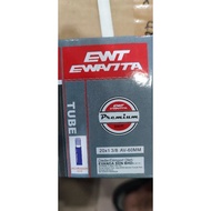 20x1-3/8 AV 60 EWT EWANTA PREMIUM BICYCLE TUBE