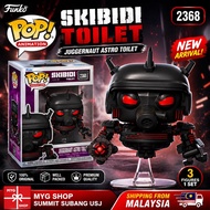 Funko Pop Skibidi Toilet Juggernaut Astro Toilet #2368 Vinyl Figure Original Collectible Toy Ready S