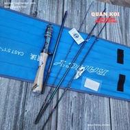 UL Rancy 4+1 piece lure fishing rod, easy to change length 1m55 and 1m8 on the same rod, high qualit