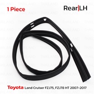 Glass Groove Rubber Felt Black For Toyota Land Cruiser FZJ75 FZJ78 HT 2007-2017