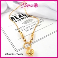 Elena Emas Korea Rantai Choker Gold Plated(EC140(EC141(EC142(EC143(EC144(EC145(EC146(EC147(EC148(EC1
