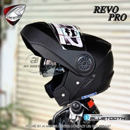 หมวกกันน็อคเต็มใบ ยกคาง Rider รุ่น Revo PRO แว่น 2 ชั้น สไลด์ ขึ้น-ลง ได้ น้ำหนักเบา ไซซ์ประมาน L 5