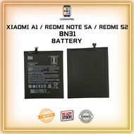 LCDSHOP88 XIAOMI BATTERY A1 BATTERY NOTE 5A BATTERY S2 BATTERY XIAOMI A1 BATTERY REDMI NOTE 5A BATTE