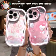 SOFTCASE CASING MELTING CUSTOM PINK LOVE BUTTERFLY FOR A05 A05S A10 A11 A16 A16S A16K C20 C21Y C25 9