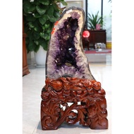 Natural Amethyst Cave Unpolished Shell HTA0001