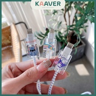 KAAVER - Charger Head Cable Case Protector iPhone Android Lighting USB Type C