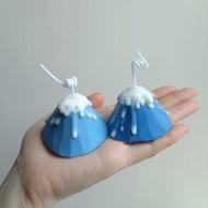 富士山 人手切割香氛大豆蠟燭 檸檬草 薰衣草 Fuji 送禮 生日禮物