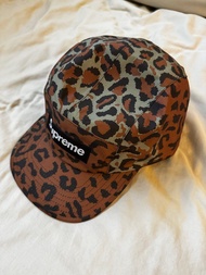 SUPREME Leopard Gore-Tex Camp Cap 防水豹紋  五分割帽