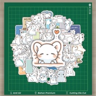 HOT 50 PCS Ermine Stickers Fashion Cars Decal Cool Card Album Custom Vinyl Waterproof - Aesthetic St