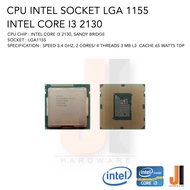 CPU Intel Core i3 2130 2 Cores/ 4 Threads 3.4 Ghz 3 MB L3 Cache 65 Watts TDP No Fan Socket LGA 1155 (สินค้ามือสองสภาพดีมีการรับประกัน)