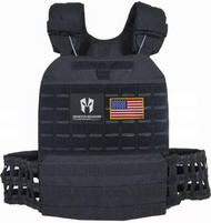Adjustable Weighted Vest Men | No Plates included | Plate carrier vest | Weight Vest for men - Weigh