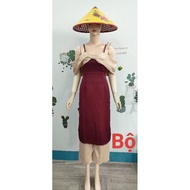 2hand ao dai size S (odd shirt) (S255)
