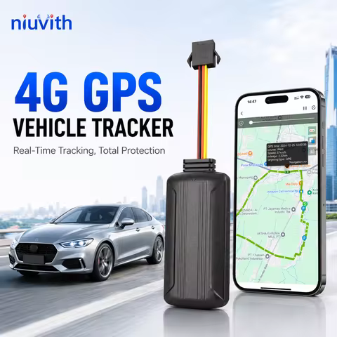 N01K 4G GPS Car Tracker Real-Time Vehicle Locator Free APP Tracking Anti-Theft Alarm Geo-Fence GPS T
