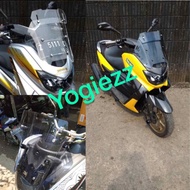 Windshield nmax ocito cyborg v5 adjustable visor yamaha nmax winshield flyscreen cygnus geba