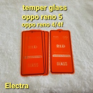 temper glass/pelindung lcd oppo reno 5/oppo reno 4/4f