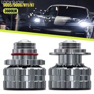 LOOKSHOW 1pcs Car H7 H11 H8 H9 9005 HB3 9006 3600LM Convex Lens LED Fog Light Bulb Led Fog Lamp Lens