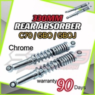 330MM (chrome) ABSORBER C70 GBO FAME EX5 absorber chrome 330mm