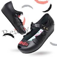 【hot sale】 ⊙■ B35 [Hot Sale] 2023 New Mini Sed Swan Unicorn Flamingo Printed Graffiti Gel Shoes Fragrant Jelly Children's Shoes