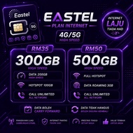EASTEL SIM_UMOBILE | FREE 5GB & 50MINIT