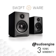 [NEW GEN] Audioengine A2+ Home Music System W/ Bluetooth APTX-HD 24-Bit Wireless Speakers