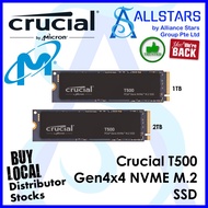 (ALLSTARS : We are Back PROMO) Crucial T500 Gen4x4 NVME M.2 SSD / PRO series (Warranty 5years with C