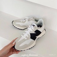 Factory covers New Balance 327 Gray White Black Red Men Women MS327 PI WS327 Leisure Sports