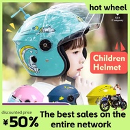 Akses motor ✪Helmet Budak Kids Helmet Motorcycle Children Security Motorcycle Helmets Half Face Cartoon Helmet Topi Keledar 儿童头盔♗