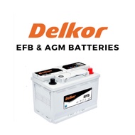 DELKOR DIN, EFB AND AGM BATTERY (START/STOP)