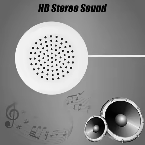 3.5mm Mini Speakers New DIY Pillow Speaker 3.5mm Mini Stereo Speaker for MP3 Phone Portable CD Porta
