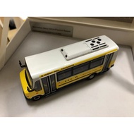 Macau New Welfare Bus Bus 1/76 Double-Decker Alloy Car Model Mercedes-Benz Bus Golden Dragon Collect