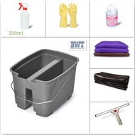 BWT Equipment Tank Glass Water 2 Compartments Maid