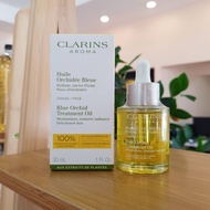 ทรีทเม้นท์ออยล์ ออยล์บำรุงหน้า Clarins Face Treatment Oil Blue Orchid / Santal / Lotus 30ml ออยล์บำร